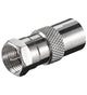 Goobay WE 1170 BNC-F M > IEC 9.5mm Rustfrit stål
