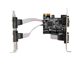 Lanberg PCE-DB9-004 interface-kort/adapter Intern PCIe