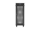 Lanberg FF01-6632-23BL stativ 32U Fritstående reol Sort