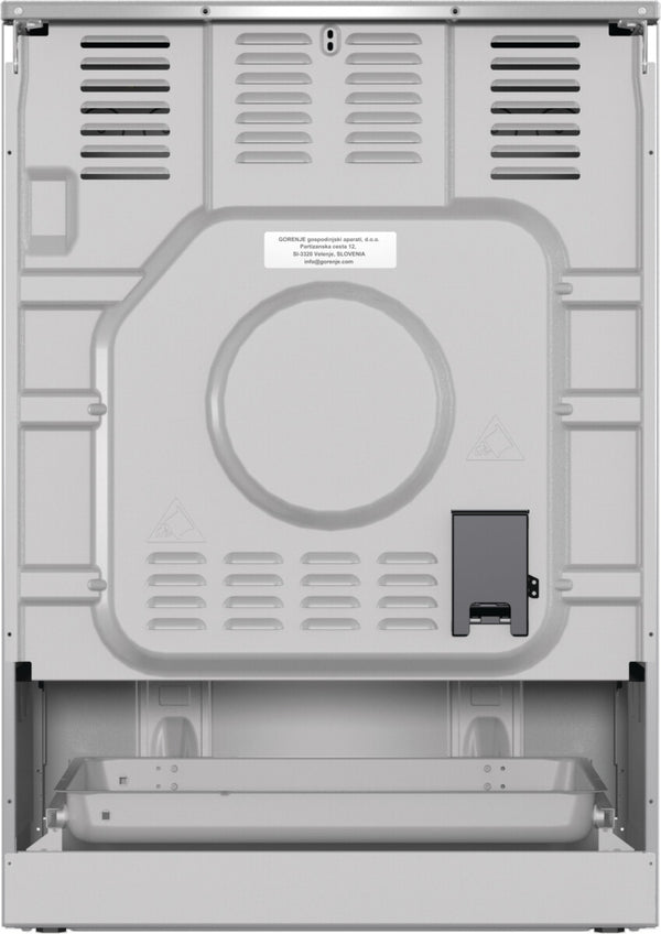 Gorenje GEIT6C60XPG Fritstående komfur Elektrisk Zone induktionskogeplade Rustfrit stål