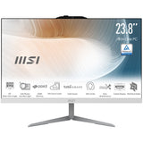 MSI Modern AM242 1M-1220EU Intel Core 5 120U 60,5 cm (23.8") 1920 x 1080 pixel All-in-One PC 8 GB DDR5-SDRAM 512 GB SSD Windows 11 Pro Wi-Fi 6E (802.11ax) Hvid