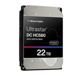 Western Digital Ultrastar DC HC580 harddisk 22 TB 7200 rpm 512 MB 3.5" SAS