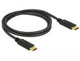 DeLOCK 83323 USB-kabel USB 2.0 1 m USB C 0,48 Gbit/sek. Sort