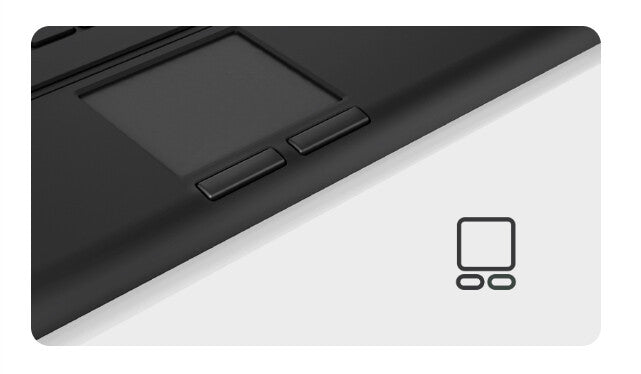 KeySonic KSK-5211ELU (DE) tastatur Hjem USB QWERTZ Tysk Sort