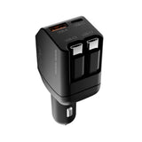 Mobile Origin MO-90CCH-CA22 oplader til mobil enhed Universel Sort Cigartænder Hurtig opladning Automatisk