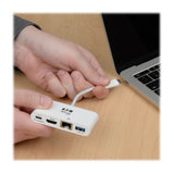 Tripp Lite U444-06N-HGU-C USB grafisk adapter 1920 x 1080 pixel Hvid