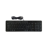 Contour Design Balance Keyboard Black Wired - PN Layout