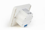 EnerGenie EG-ACU2A2-01 stikkontakt 2 x USB + CEE 7/3 Hvid