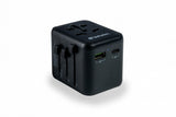 Verbatim 49544 strømstik adapter Universel Sort