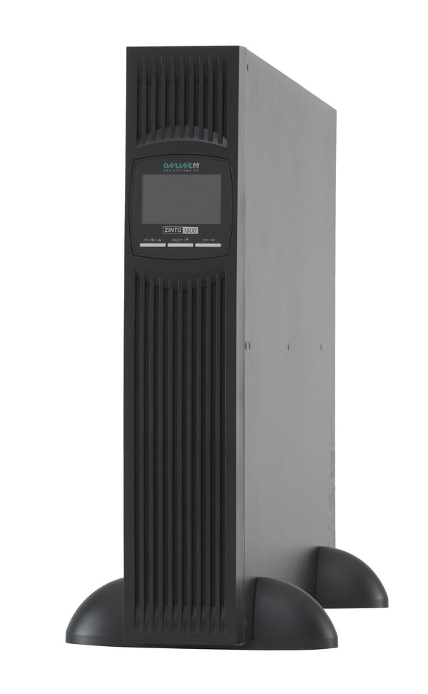 ONLINE USV-Systeme ZINTO 1500 UPS-enhed Interaktivt indgangsstik 1,5 kVA 1350 W 8 AC stikkontakt(er)