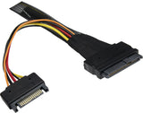 Inter-Tech 88885642 Serial Attached SCSI (SAS)-kabel 0,75 m 32 Gbit/sek. Sort