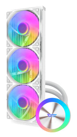 darkFlash DG360 Processor Alt-i-en væskekøler 12 cm Hvid 1 stk