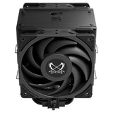 Scythe Mugen 6 Dual Fan Black Edition Processor Ventilator 12 cm Sort 1 stk