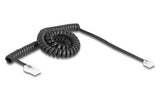 DeLOCK 88480 telefonkabel 3 m Sort