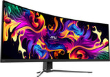 MSI MPG 491CQP QD-OLED computerskærm 124,5 cm (49") 5120 x 1440 pixel Dual WQHD Sort