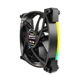 Montech RX120 PWM Computerkabinet Ventilator 12 cm Sort 1 stk