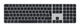 Apple Magic tastatur Universel USB + Bluetooth QWERTY Dansk Sort