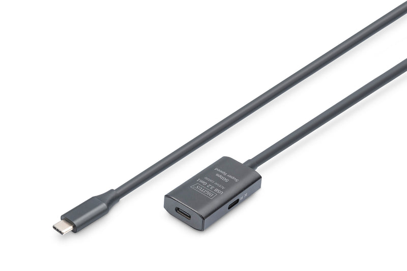 Digitus DA-73108 USB-kabel USB 3.2 Gen 1 (3.1 Gen 1) 5 m USB C 5 Gbit/sek. Sort