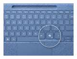 Microsoft Surface 8YU-00027 tastatur til mobil enhed QWERTZ Tysk Bluetooth Blå