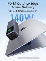 Ugreen 25000mAh 200W Fast Charging Powerbank Grå