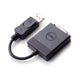 DELL 470-ABEO videokabel adapter DisplayPort DVI Sort