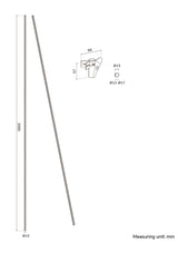 Neomounts ADS06-140BL kabelorganisator Skrivebord Kabelmuffe Sort 1 stk