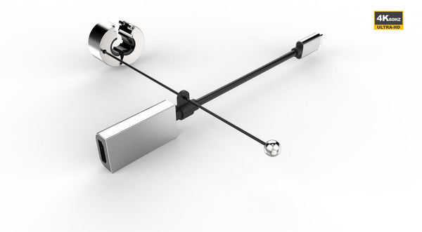 Vivolink PROADRING4S videokabel adapter 0,15 m USB Type-C HDMI