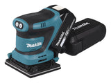 Makita DBO480Z transportabel slibemaskine Excentersliber 14000 OPM Sort, Blå 210 W