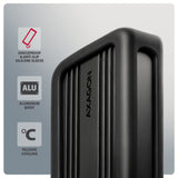 Axagon EEM2-40G drevkabinet SSD kabinet Sort M.2