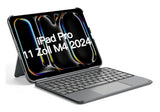 Inateck KB04122-11 QWERTZ Bluetooth Grå