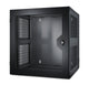 APC NetShelter WX 13U Vægmonteret stativ Sort