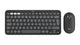 Logitech 920-012239 tastatur Mus inkluderet Universel RF trådløs + Bluetooth QWERTY US International Grafit