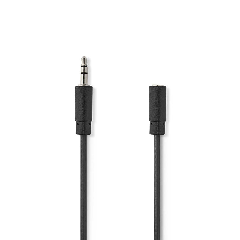 Nedis CAGL22050BK50 lydkabel 5 m 3.5mm Sort