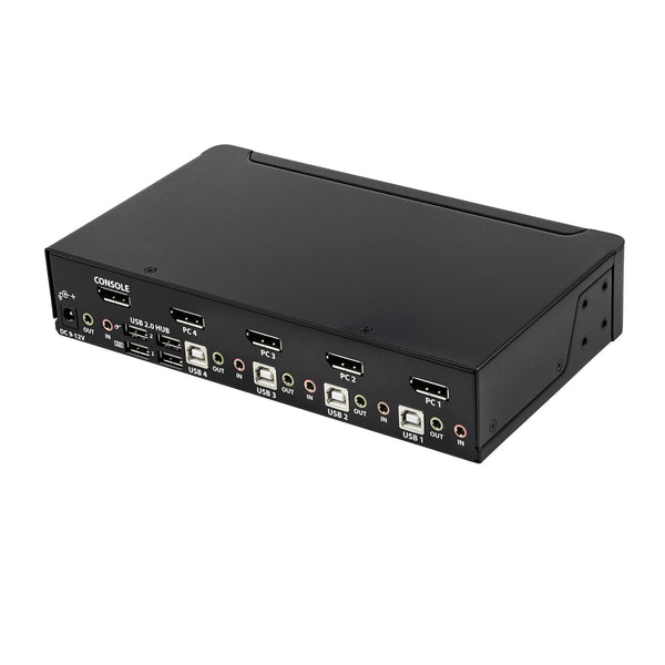StarTech.com SV431DPUA2 KVM Switch Stativ-montering Sort