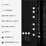 Hisense 65U7SE 165,1 cm (65") 4K Ultra HD Smart TV Wi-Fi Sort