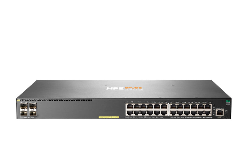 HPE Aruba Networking 2930F 24G PoE+ 4SFP+ Switch Administreret L3 Gigabit Ethernet (10/100/1000) Strøm over Ethernet (PoE) 1U