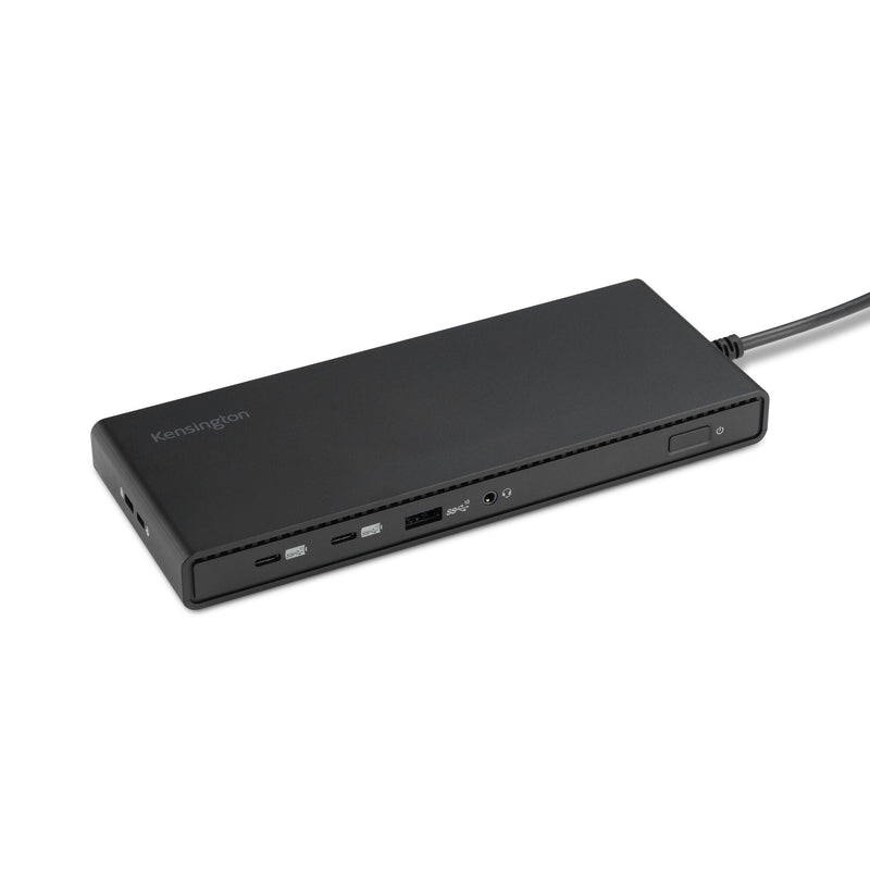 Kensington SD4842P EQ USB-C 10 Gbps triple video driverless dockingstation med 100 W-strømforsyning