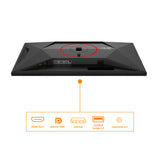 AOC G4 Q27G4SRU computerskærm 68,6 cm (27") 2560 x 1440 pixel Quad HD LED Sort, Rød