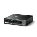 Mercusys MS105GP netværksswitch Gigabit Ethernet (10/100/1000) Strøm over Ethernet (PoE) Sort