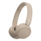 Sony WH-CH520 Headset Trådløs Opkald/musik USB Type-C Bluetooth Opladningsstativ Cremefarvet