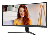 AOC B3 CU34B3E computerskærm 86,4 cm (34") 3440 x 1440 pixel Wide Quad HD LED Sort