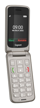 Gigaset GL595 7,11 cm (2.8") 114 g Grå Senior telefon