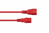 Kabelmeister SK1430-R050 el-ledning Rød 5 m IEC C14 IEC C13