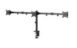 Gembird MA-D3-01 skærmbeslag og -stativer 68,6 cm (27") Skrivebord Sort