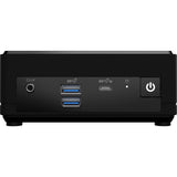 MSI Cubi N ADL S-078EU Intel® N N100 4 GB DDR4-SDRAM 128 GB SSD Windows 11 Pro Mini PC Sort