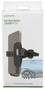 4smarts Grabber 2.0 Aktiv holder Mobiltelefon/Smartphone Sort, Grå