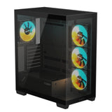 GIGABYTE C500 PANORAMIC STEALTH Midi Tower Sort
