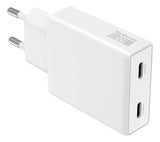 4smarts 546065 oplader til mobil enhed Universel Hvid Vekselstrøm Hurtig opladning Indendørs