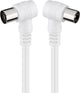 Goobay 11520 koaxial kabel 1,5 m Koaksial Hvid