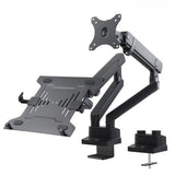 Maclean MC-813 skærmbeslag og -stativer 81,3 cm (32") Skrivebord Sort